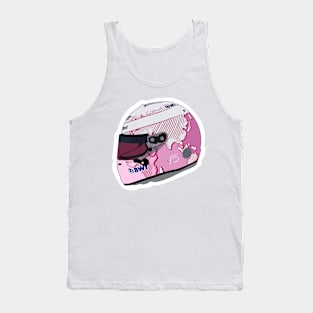 Sebastian Vettel 2021 Formula 1 helmet Tank Top